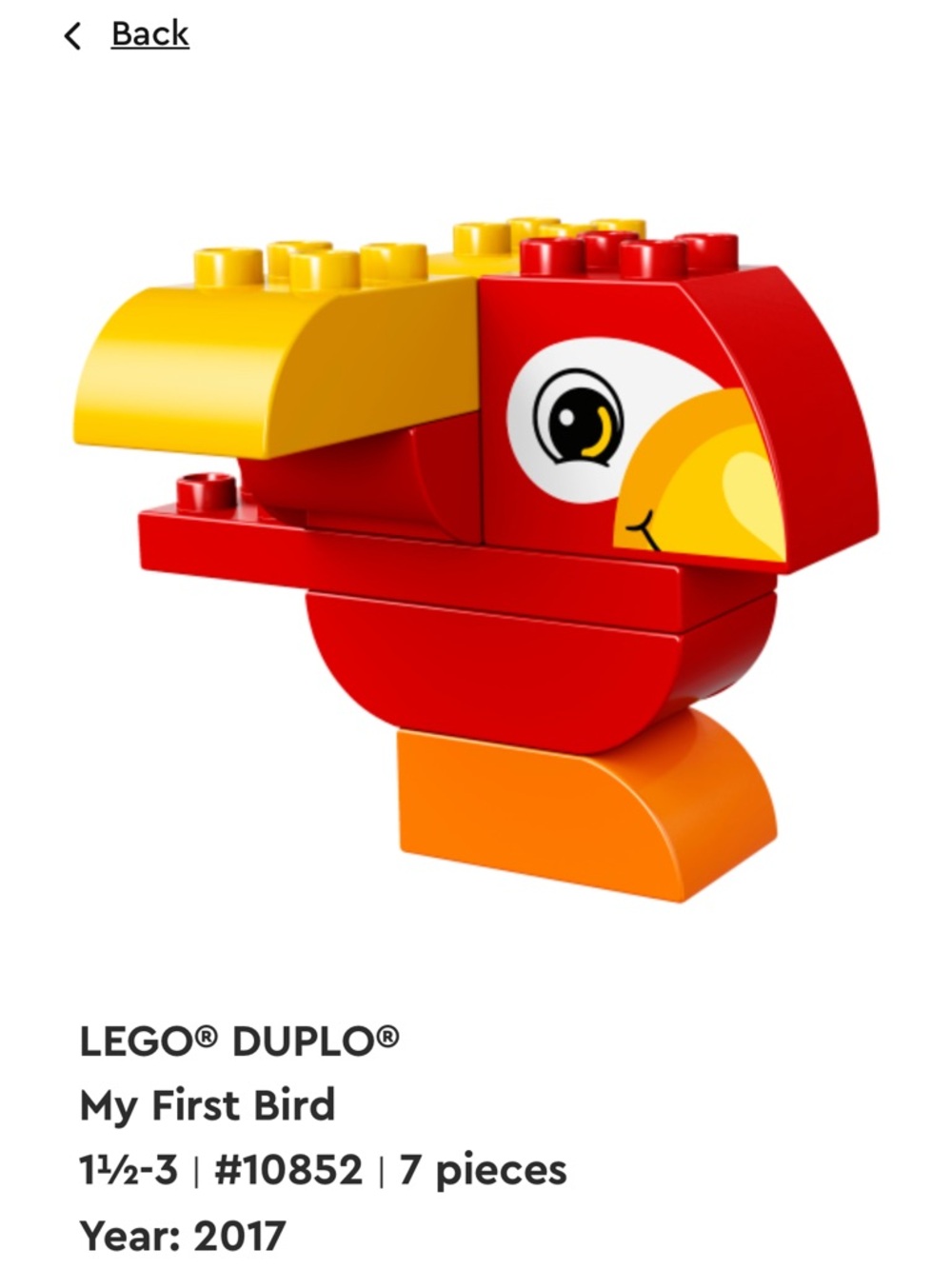 Lego Duplo My First Bird 100 spare parts safari pieces and 37 spare Mega blocks